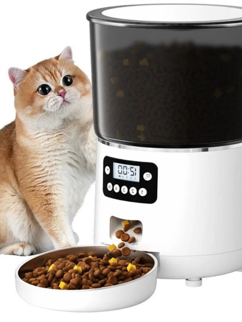 Pet 4L Smart Graffiti APP Automatic Pet Feeder